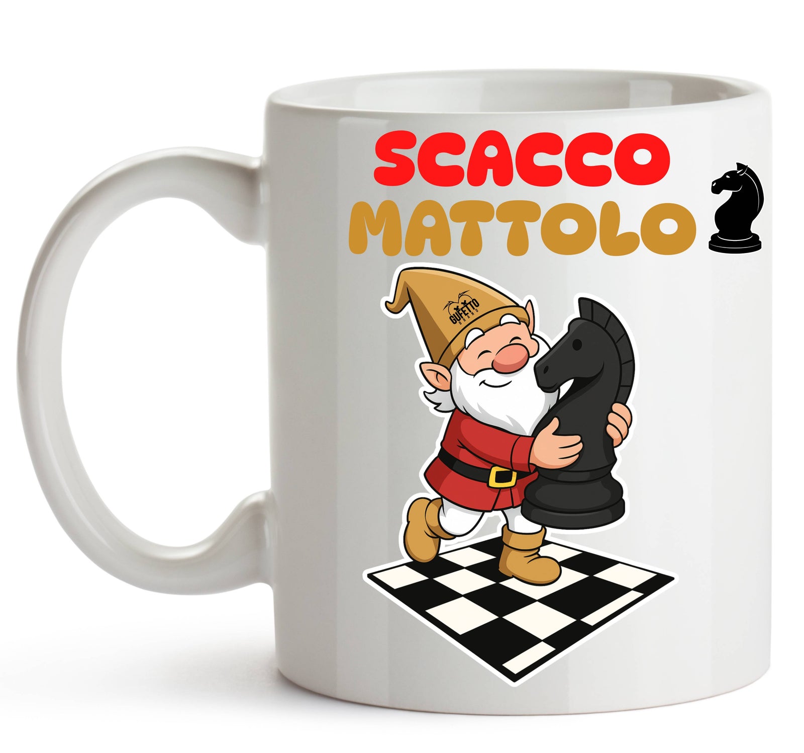 Tazza SCACCO MATTOLO ( SM52223568 ) - Gufetto Brand 