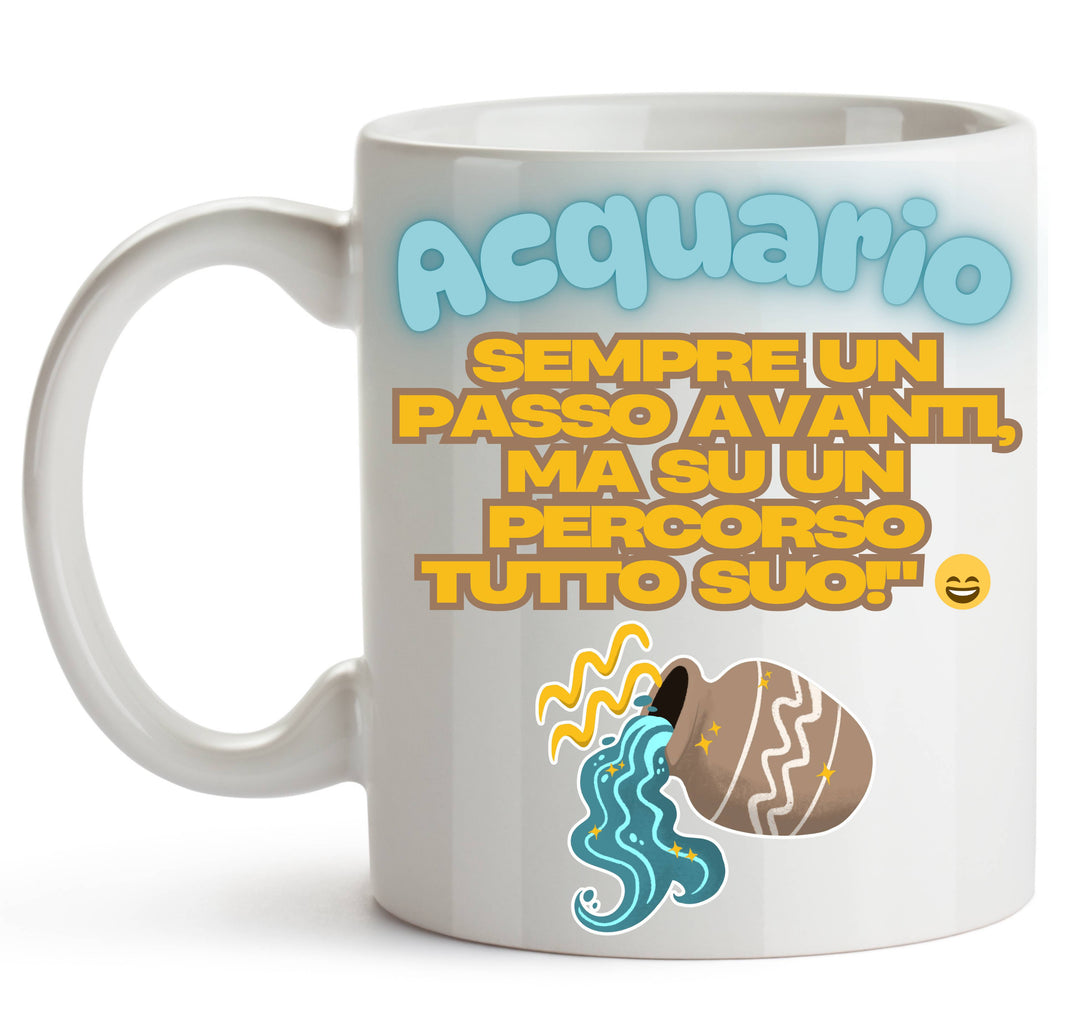 Tazza ACQUARIO ( AC49876543 ) - Gufetto Brand 
