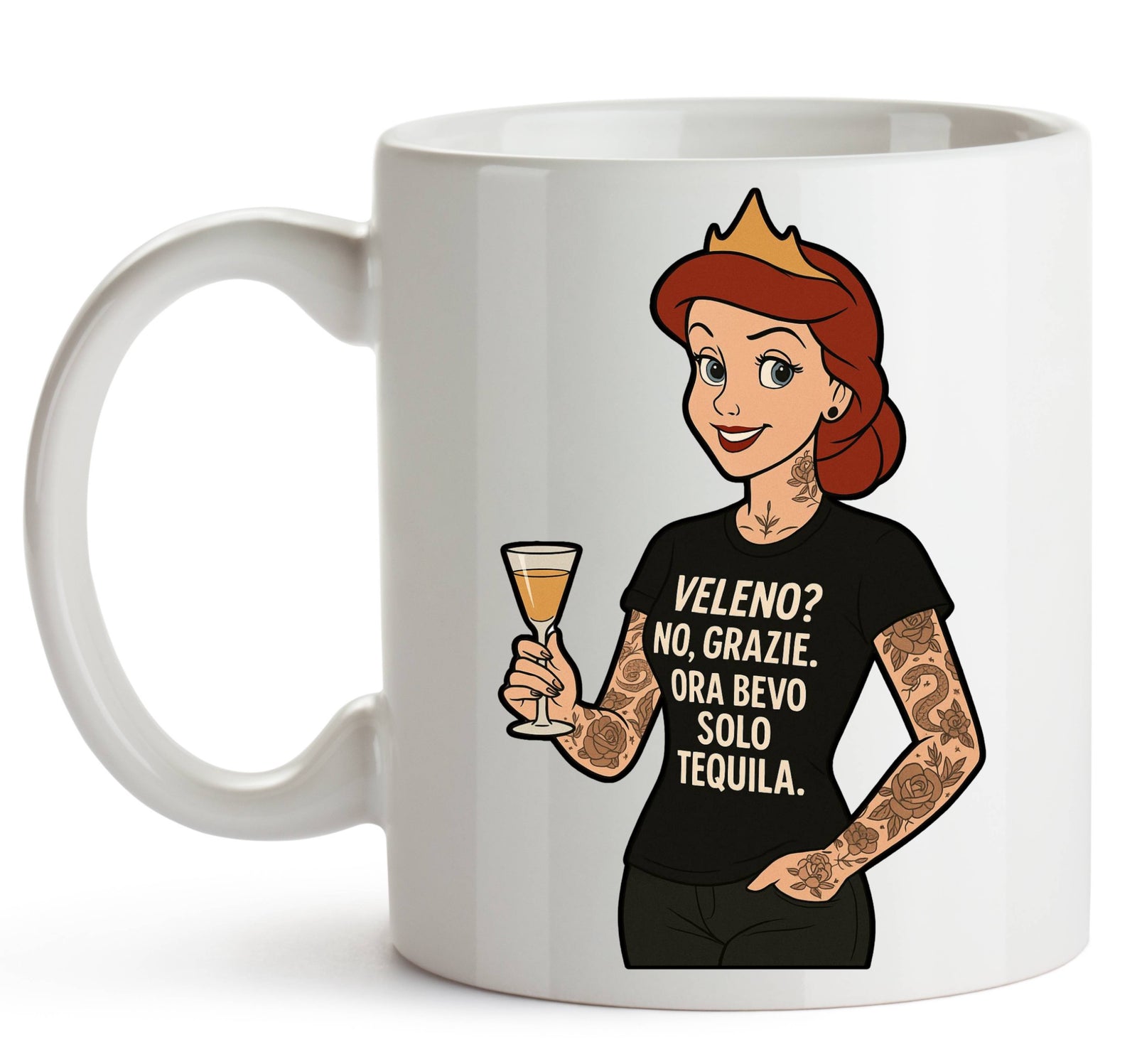 Tazza PRINCIPESSA TEQUILA ( TE5498675 ) - Gufetto Brand 