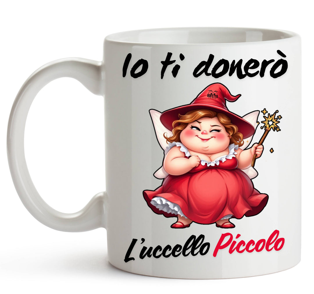 Tazza Le Fatine Ignoranti UCCELLO PICCOLO ( UP64987564 ) - Gufetto Brand 