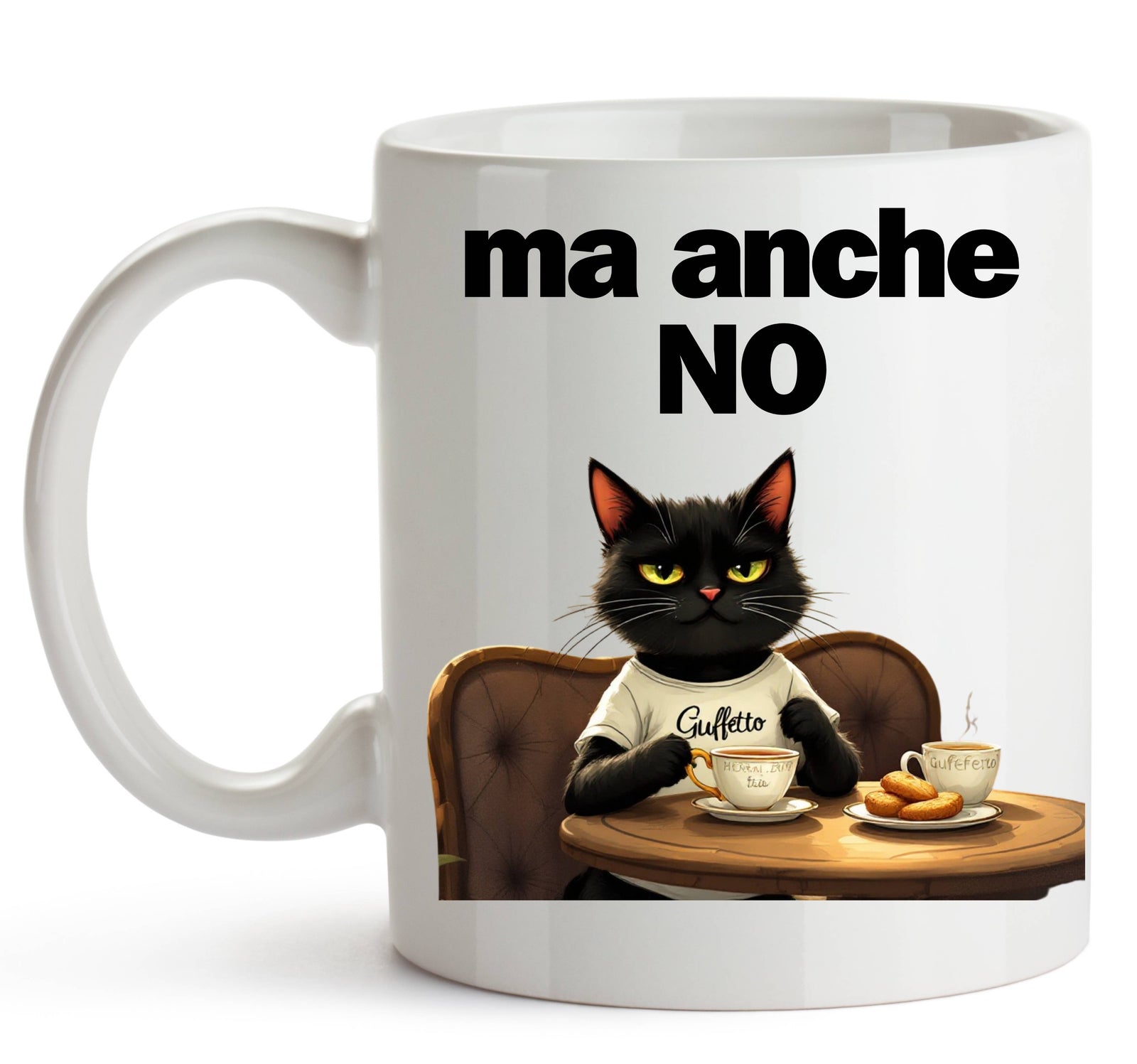 Tazza MA ANCHE NO ( MO450986645 ) - Gufetto Brand 
