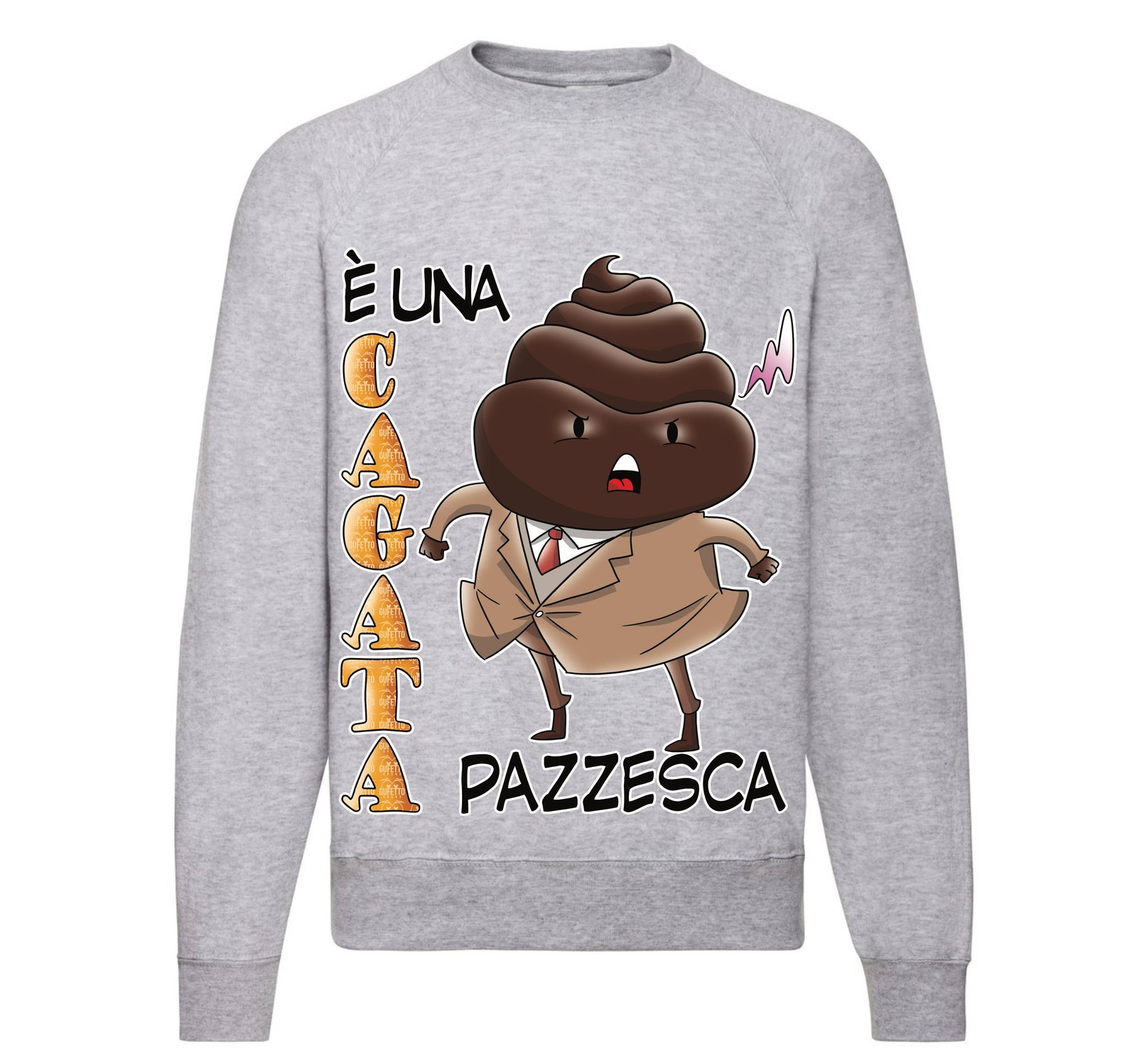 Felpa Classic Uomo Donna CAGATA ( CA902376543 ) - Gufetto Brand 