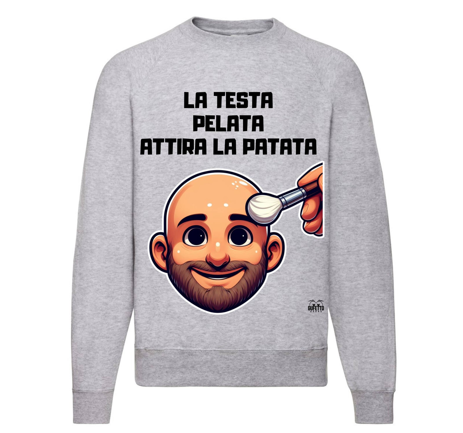Felpa Classic Uomo Donna PELATA ( PE2378965236 ) - Gufetto Brand 