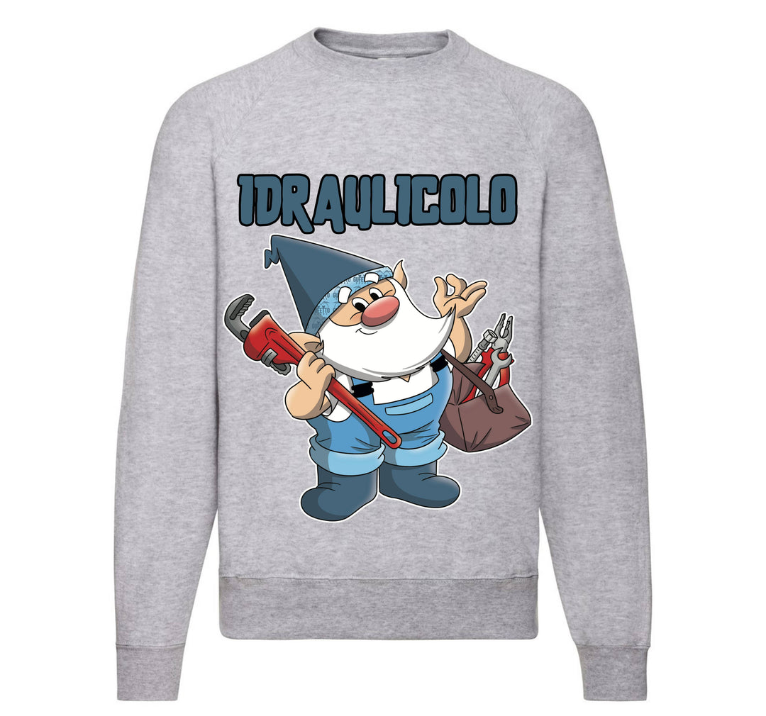 Felpa Classic Uomo Donna IDRAULICOLO ( ID09831267 ) - Gufetto Brand 