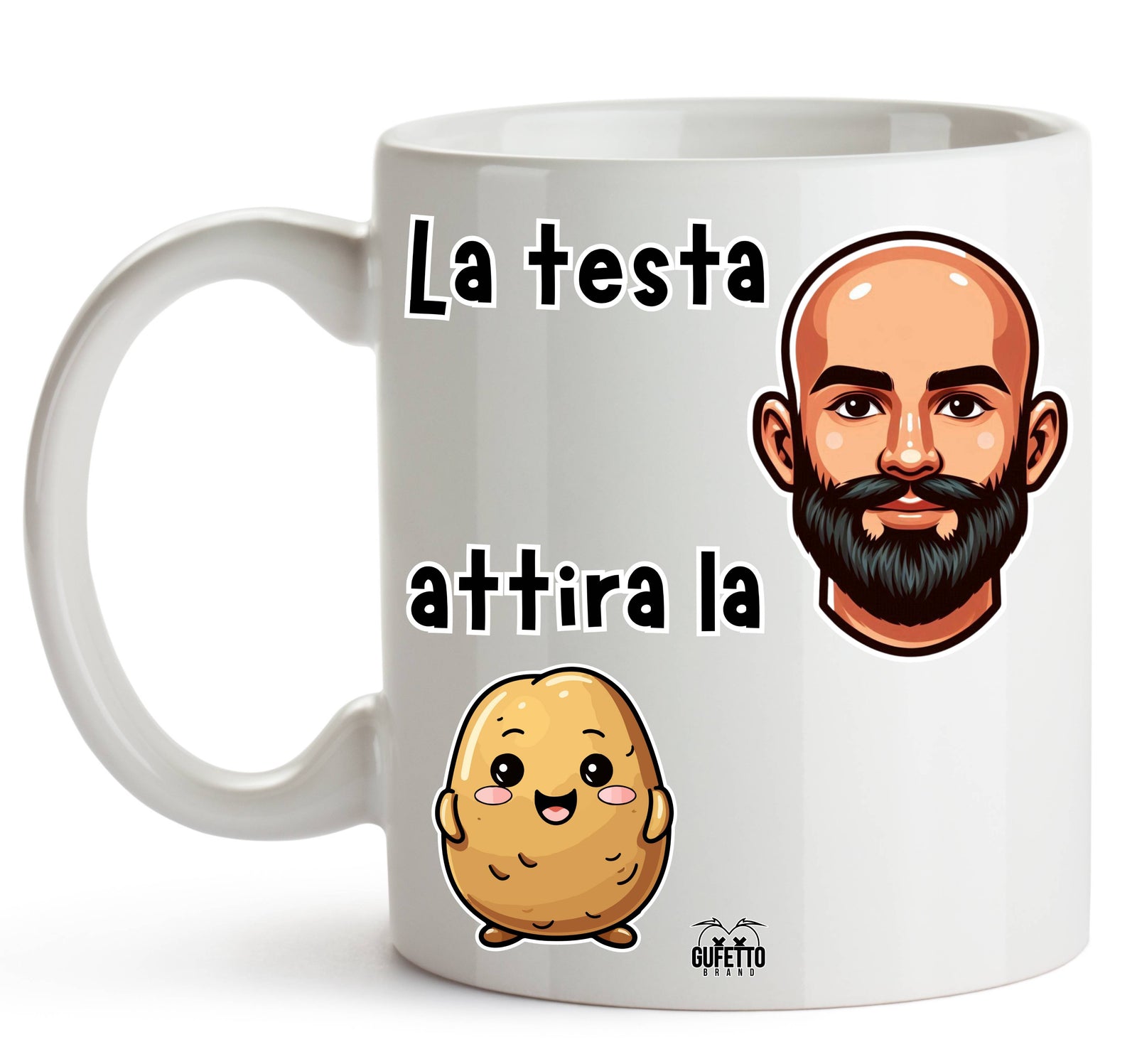 Tazza PATATA ( PA09374656893 ) - Gufetto Brand 