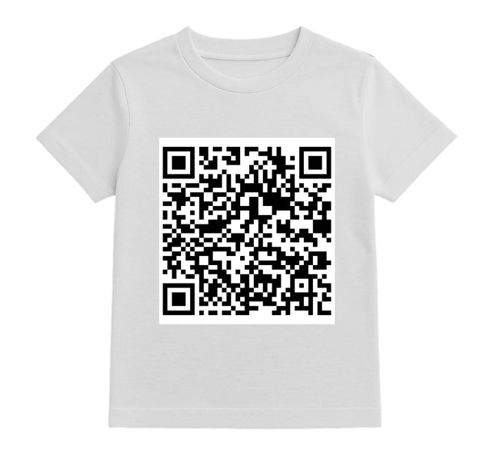 T-shirt Bambino/a QR FU*K ( FU60987345 ) - Gufetto Brand 
