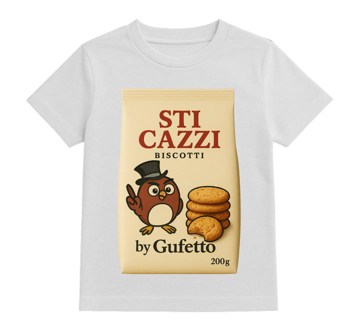 T-shirt Bambino/a BISCOTTI STI... ( ST45687765 ) - Gufetto Brand 