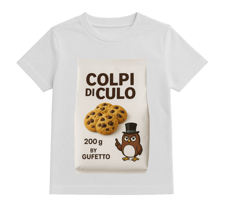 T-shirt Bambino/a BISCOTTI COLPI DI C.... ( CO657483523 ) - Gufetto Brand 