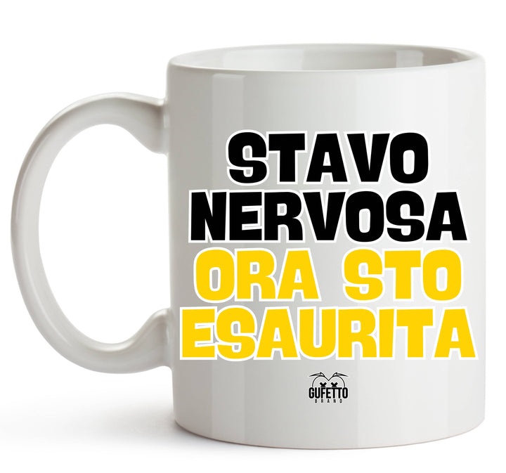 Tazza NERVOSA ( ST9365734099856 ) - Gufetto Brand 