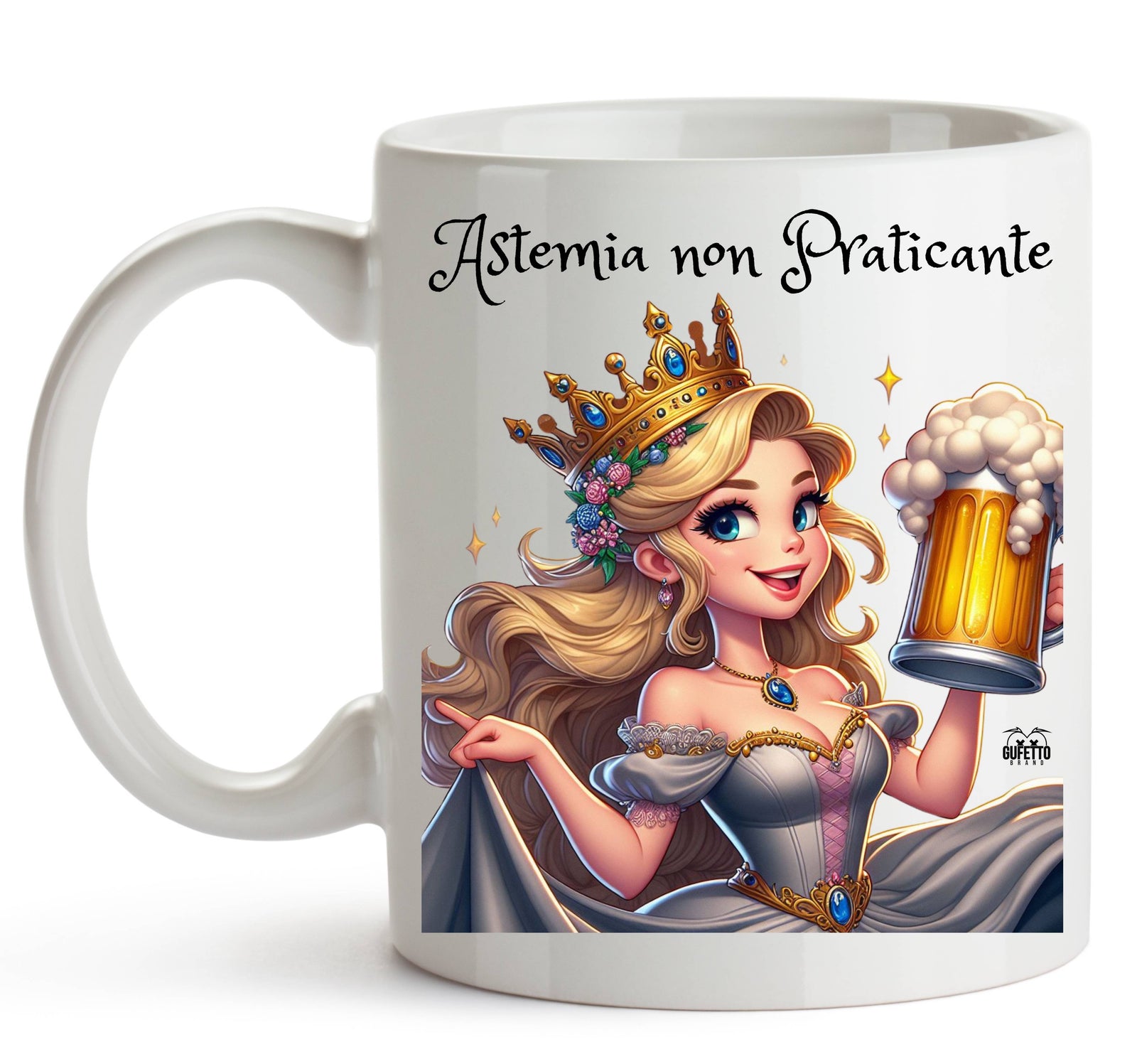 Tazza PRINCIPESSA ASTEMIA  ( PA77052390 ) - Gufetto Brand 