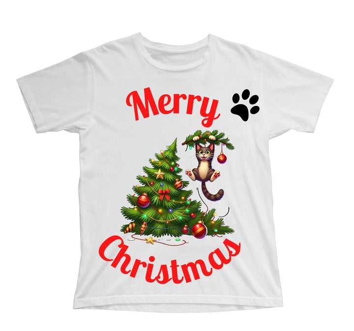T-shirt Bambino/a MERRY MEOW ( MM98674532 ) - Gufetto Brand 