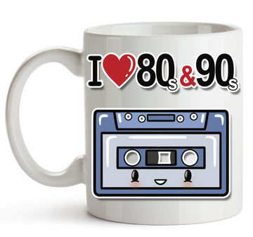 Tazza I LOVE 80/90 MUSICASSETTA ( M44400874 )