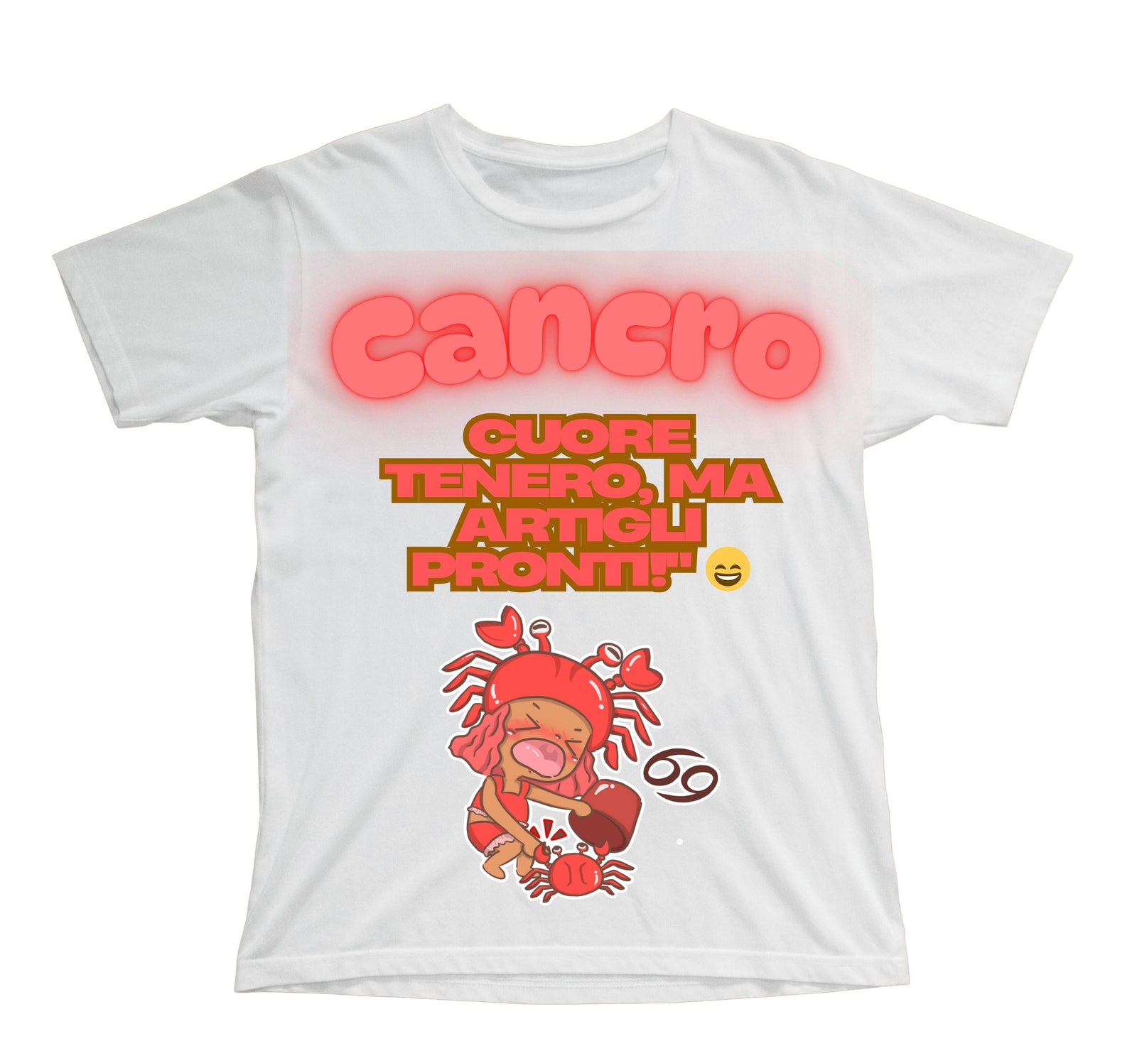 T-shirt Bambino/a CANCRO ( CA75098745 ) - Gufetto Brand 