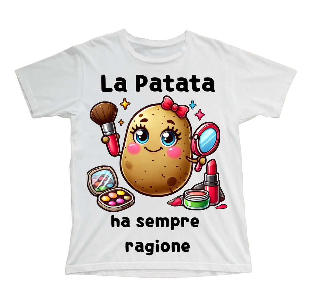 T-shirt Bambino/a LA PATATA ( PA69867543 ) - Gufetto Brand 