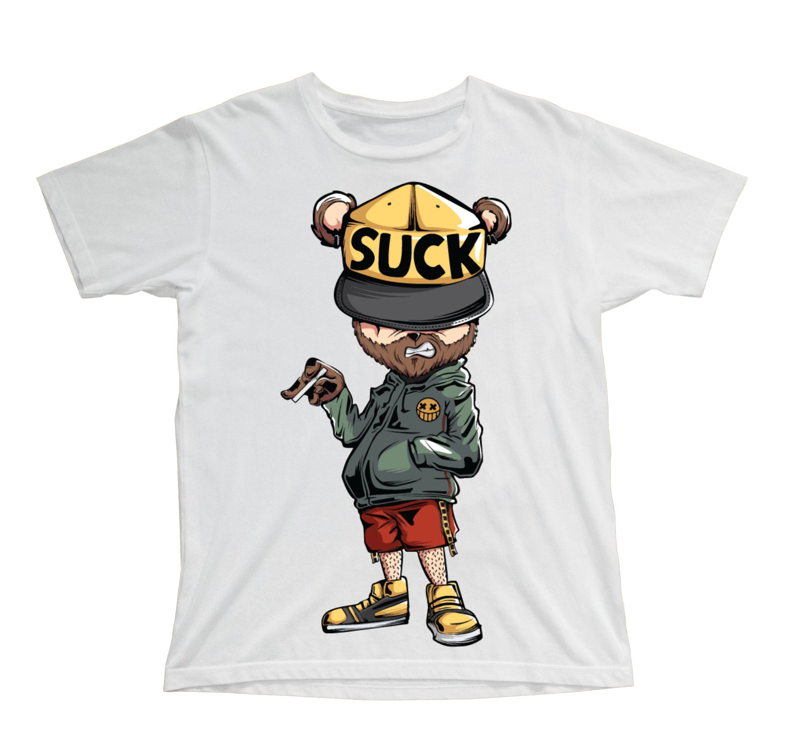 T-shirt Bambino/a SUCK ( SU567009876 ) - Gufetto Brand 