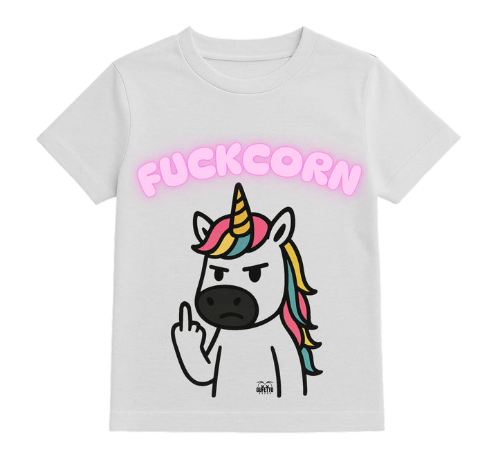 T-shirt Bambino/a FUCKCORN  ( FU45678954 ) - Gufetto Brand 