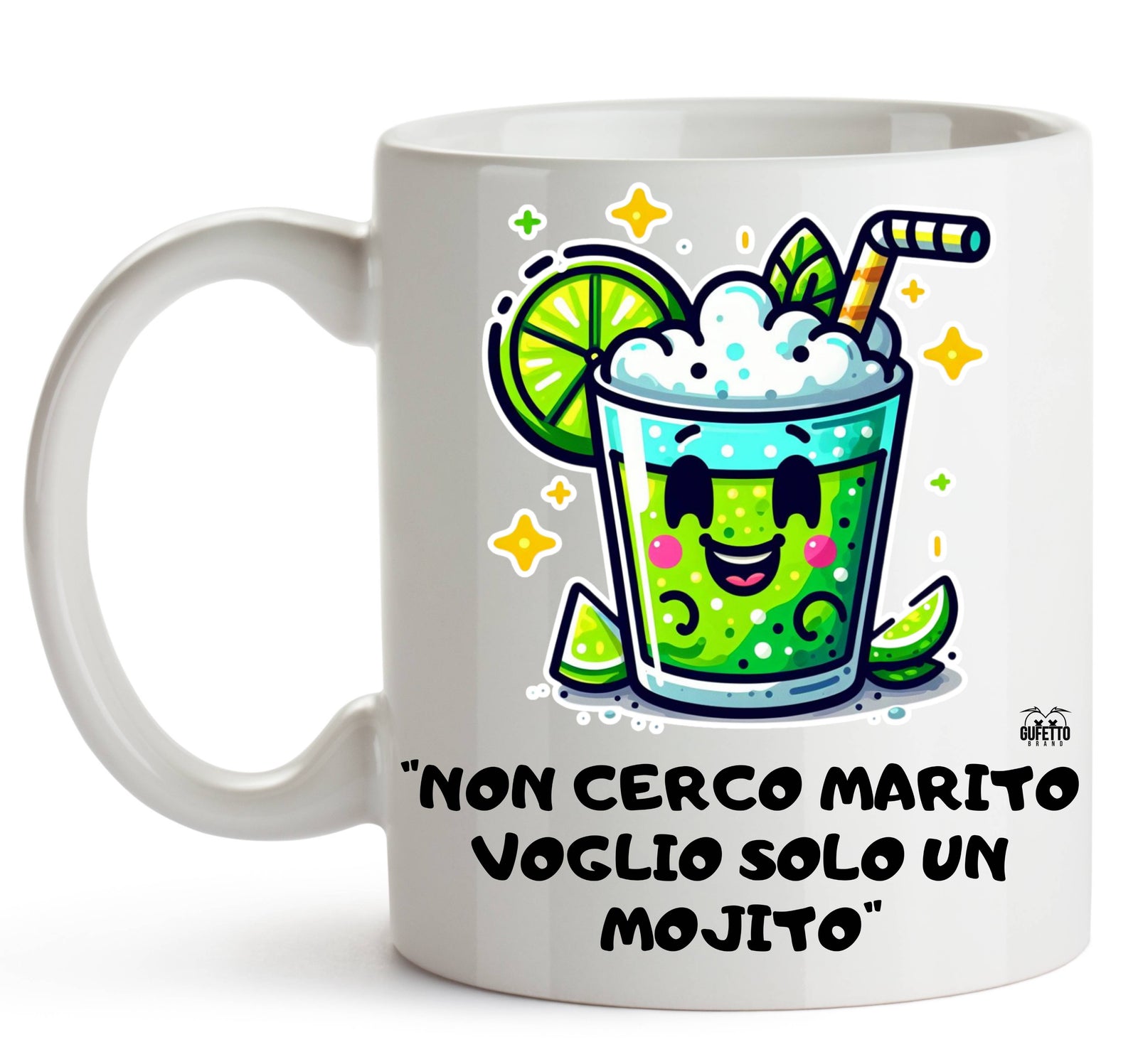 Tazza MOJITO ( MO852369741 ) - Gufetto Brand 