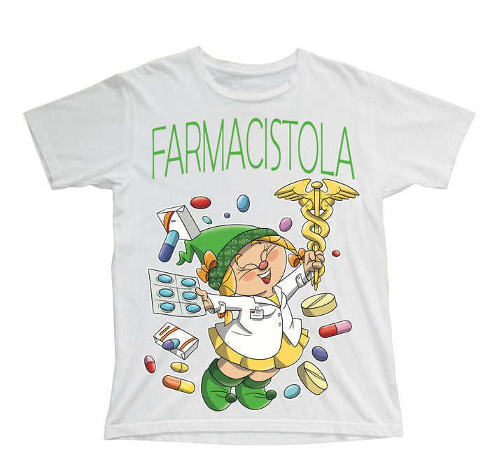 T-shirt Bambino/a FARMACISTOLA( FA784536276 ) - Gufetto Brand 