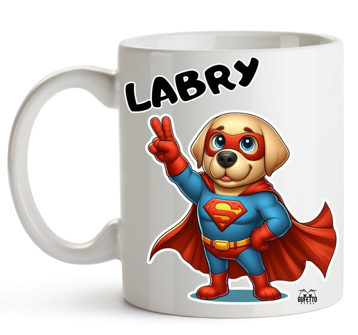 Tazza LABRY SUPER EROE ( LA1364978569 ) - Gufetto Brand 