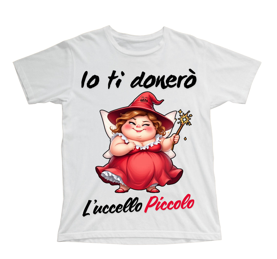 T-shirt Bambino/a Le Fatine Ignoranti UCCELLO PICCOLO ( UP64987564 ) - Gufetto Brand 