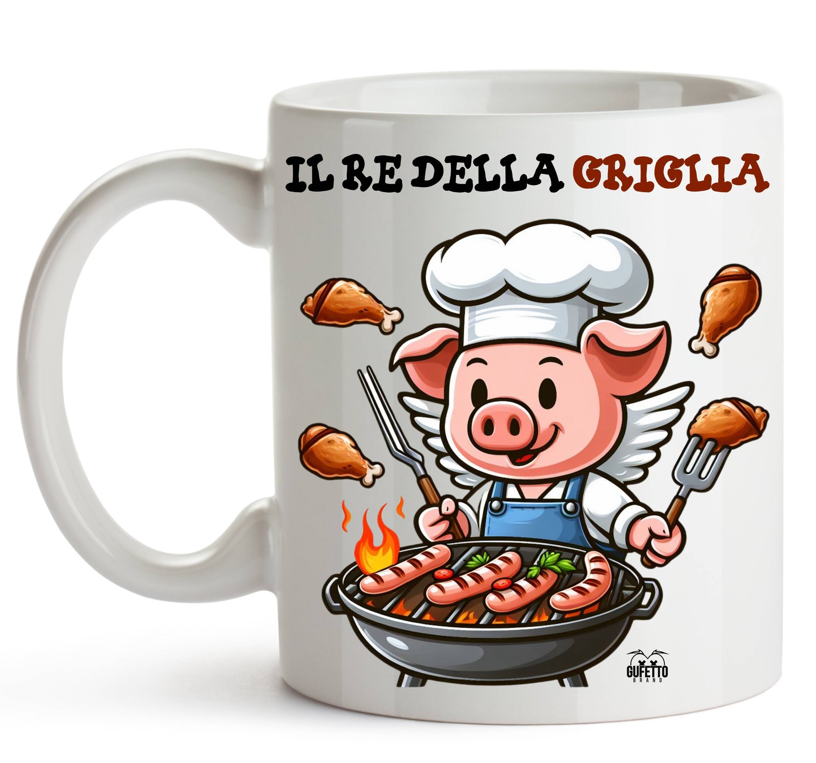 Tazza RE GRIGLIATA ( RG89777745 ) - Gufetto Brand 