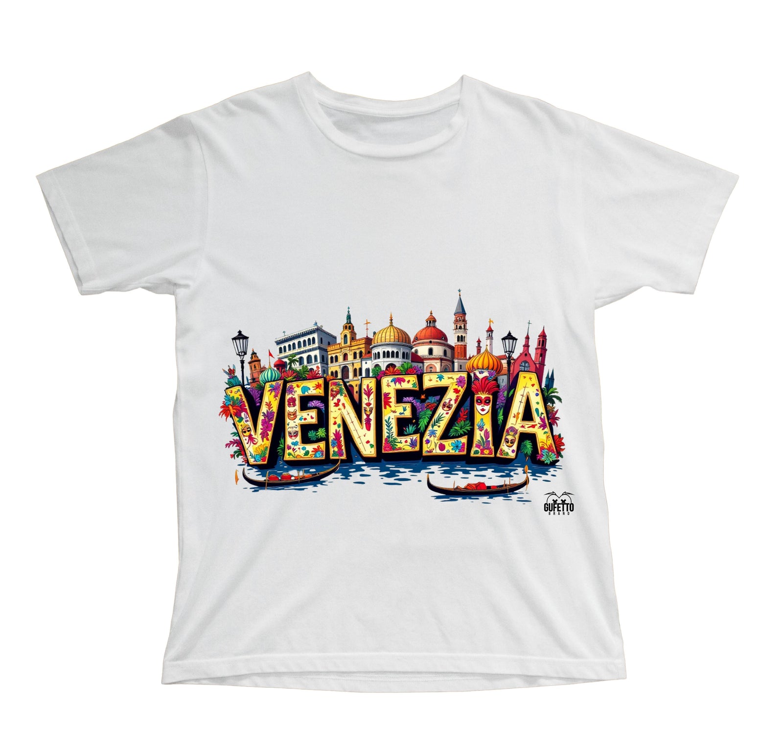 T-shirt Bambino/a VENEZIA ( VE46598765 ) - Gufetto Brand 