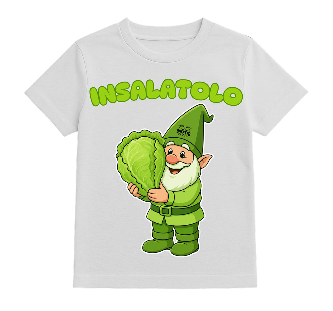 T-shirt Bambino/a INSALATOLO ( IN85423154 ) - Gufetto Brand 