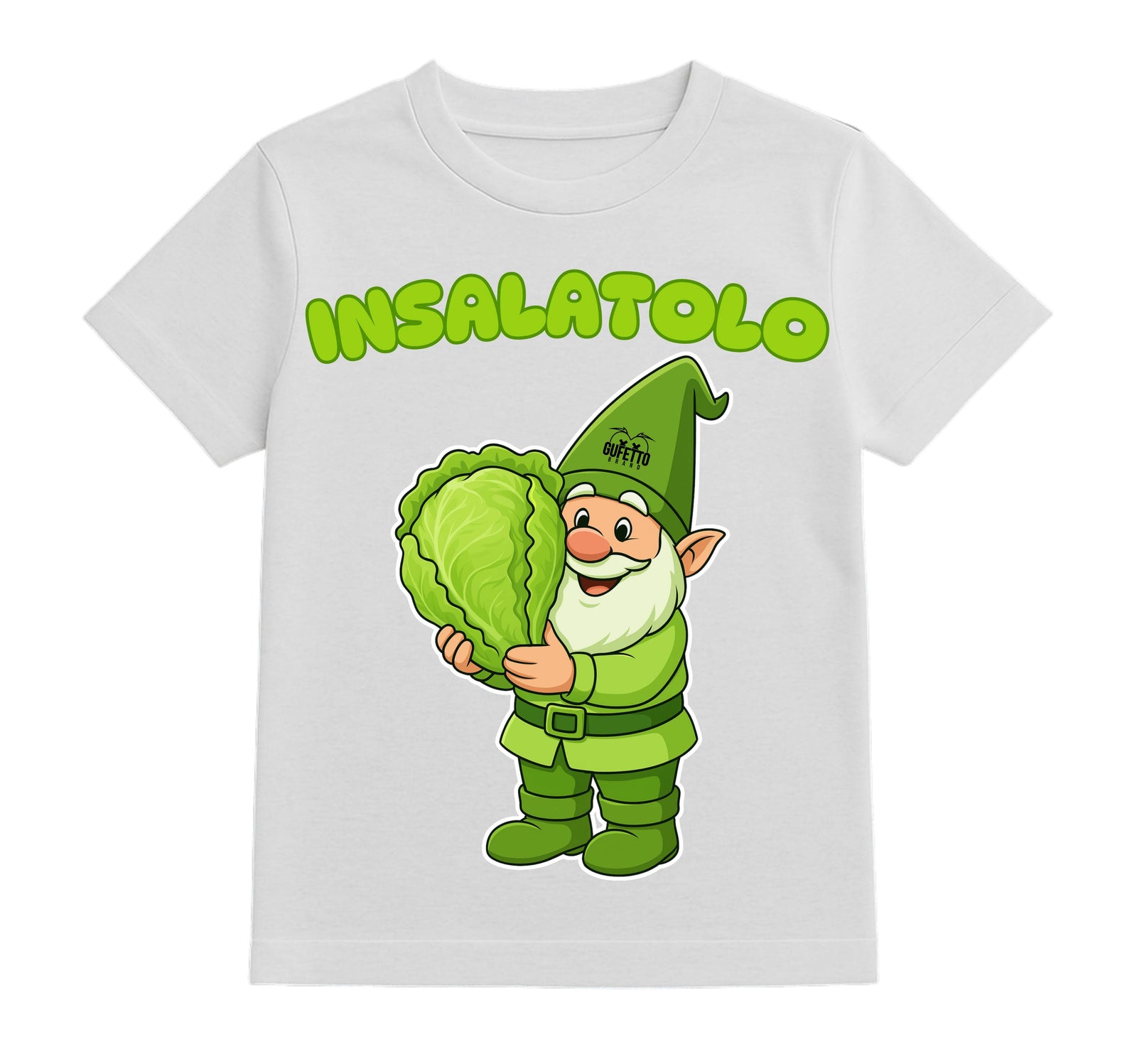 T-shirt Bambino/a INSALATOLO ( IN85423154 ) - Gufetto Brand 