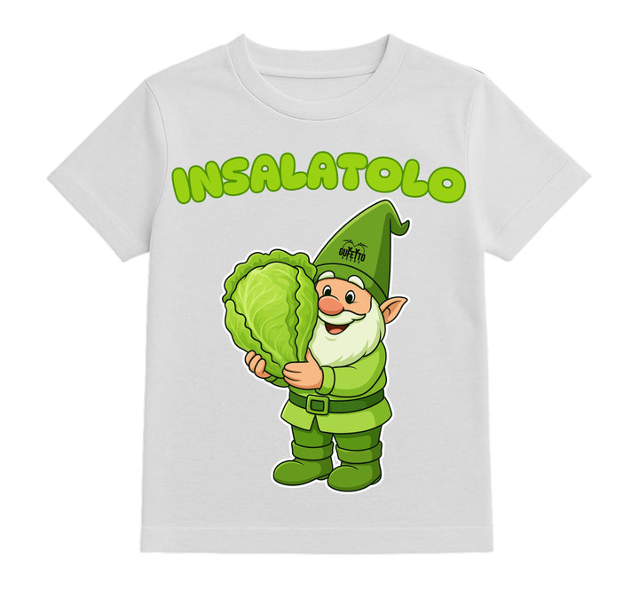 T-shirt Bambino/a INSALATOLO ( IN85423154 ) - Gufetto Brand 