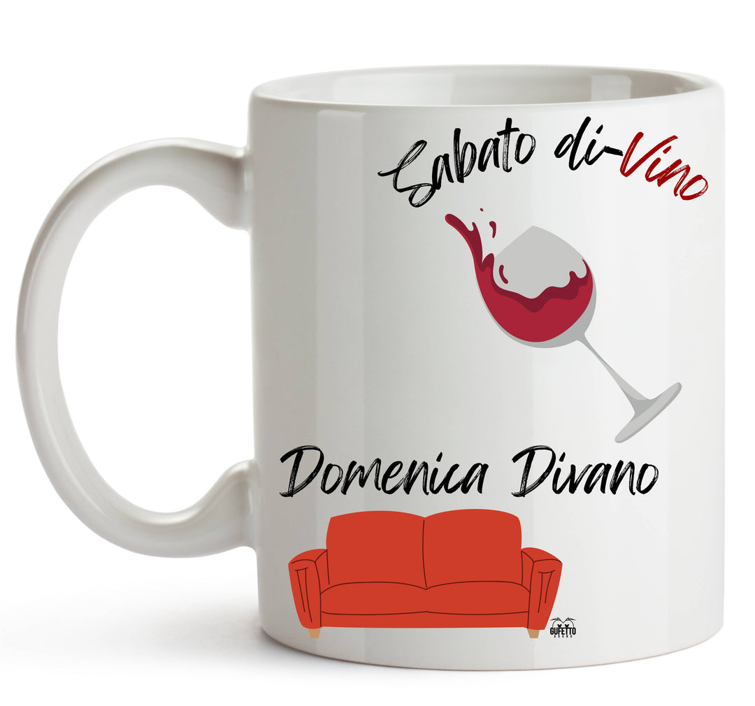 Tazza SABATO ( SA67098712345 ) - Gufetto Brand 
