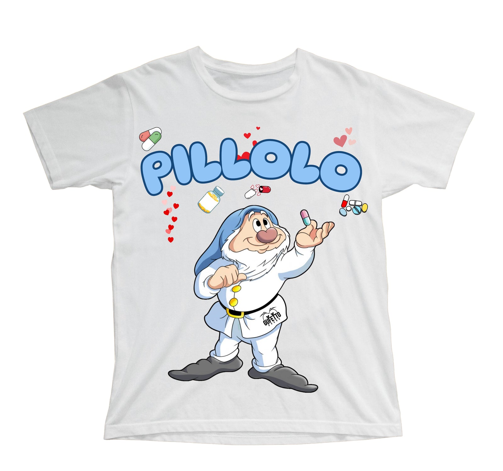 T-shirt Bambino/a PILLOLO ( PI0923567 ) - Gufetto Brand 