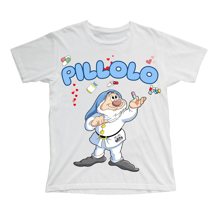 T-shirt Bambino/a PILLOLO ( PI0923567 ) - Gufetto Brand 