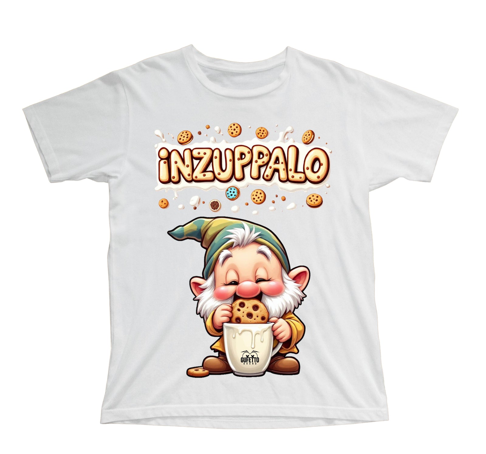 T-shirt Bambino/a INZUPPALO ( IN5478094 ) - Gufetto Brand 