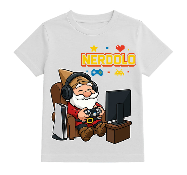 T-shirt Bambino/a NERDOLO ( NE45678985 ) - Gufetto Brand 