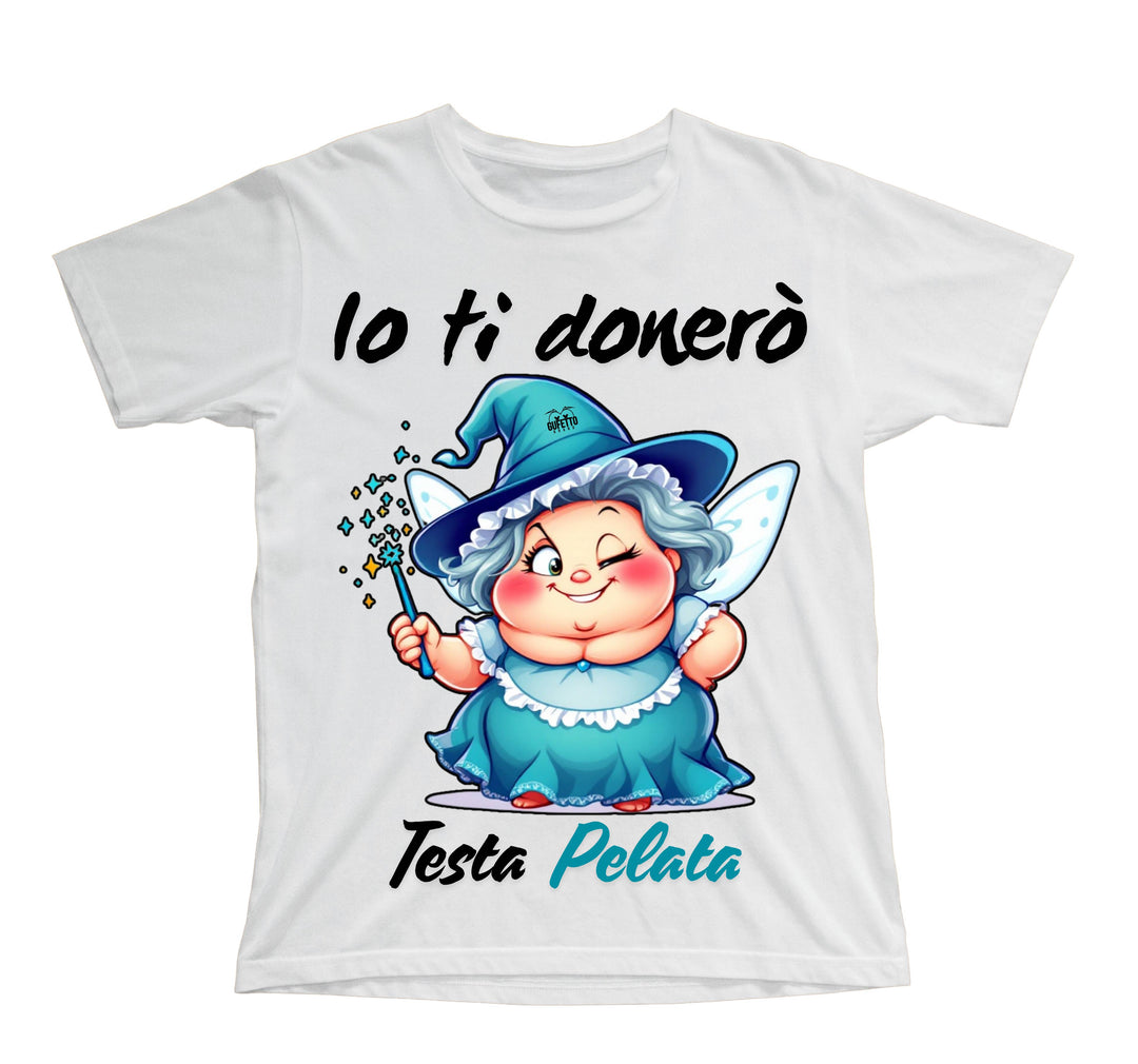 T-shirt Bambino/a Le Fatine Ignoranti TESTA PELATA ( TP9082345 ) - Gufetto Brand 