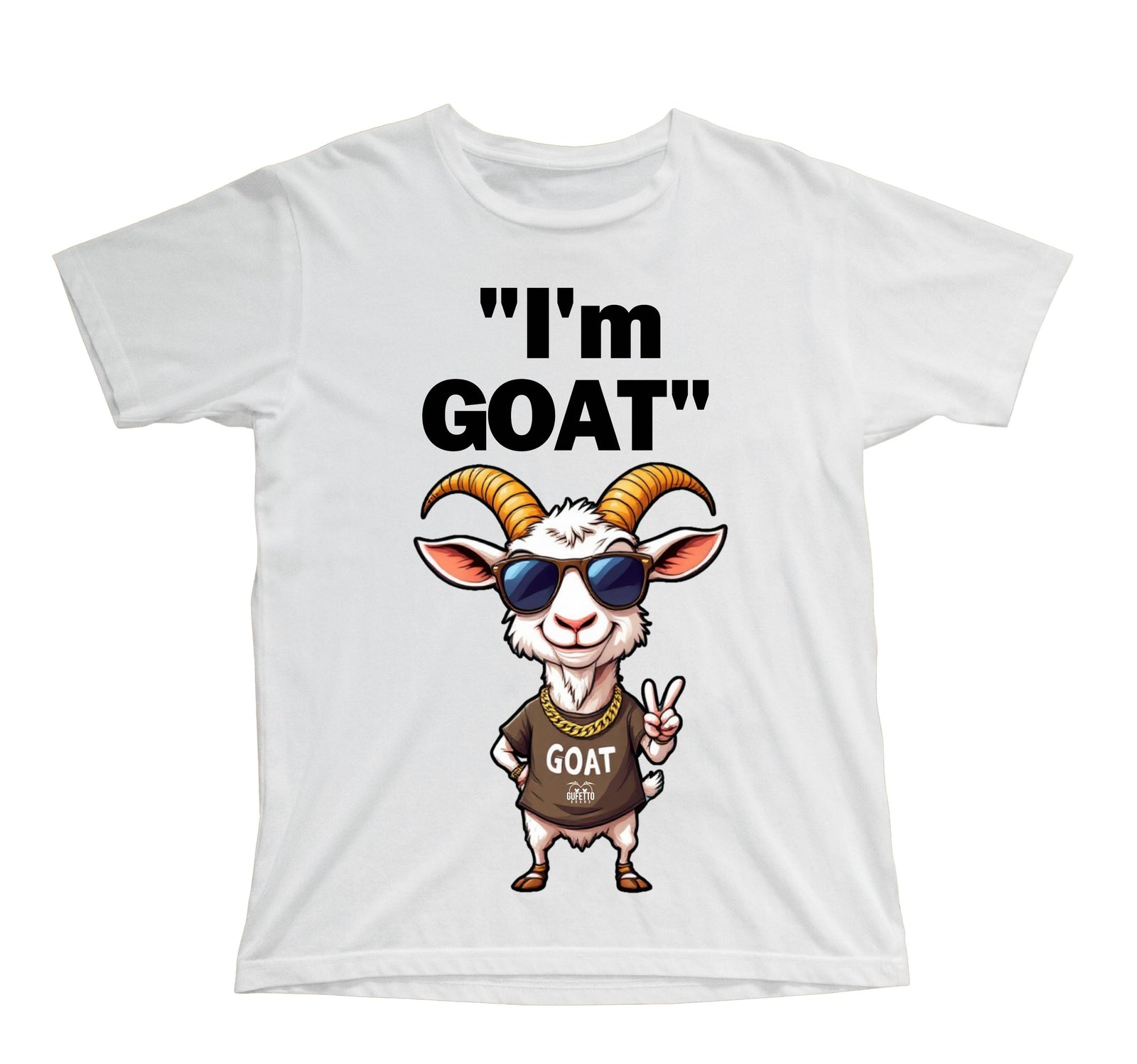T-shirt Bambino/a I'M GOAT ( GO65984523 ) - Gufetto Brand 