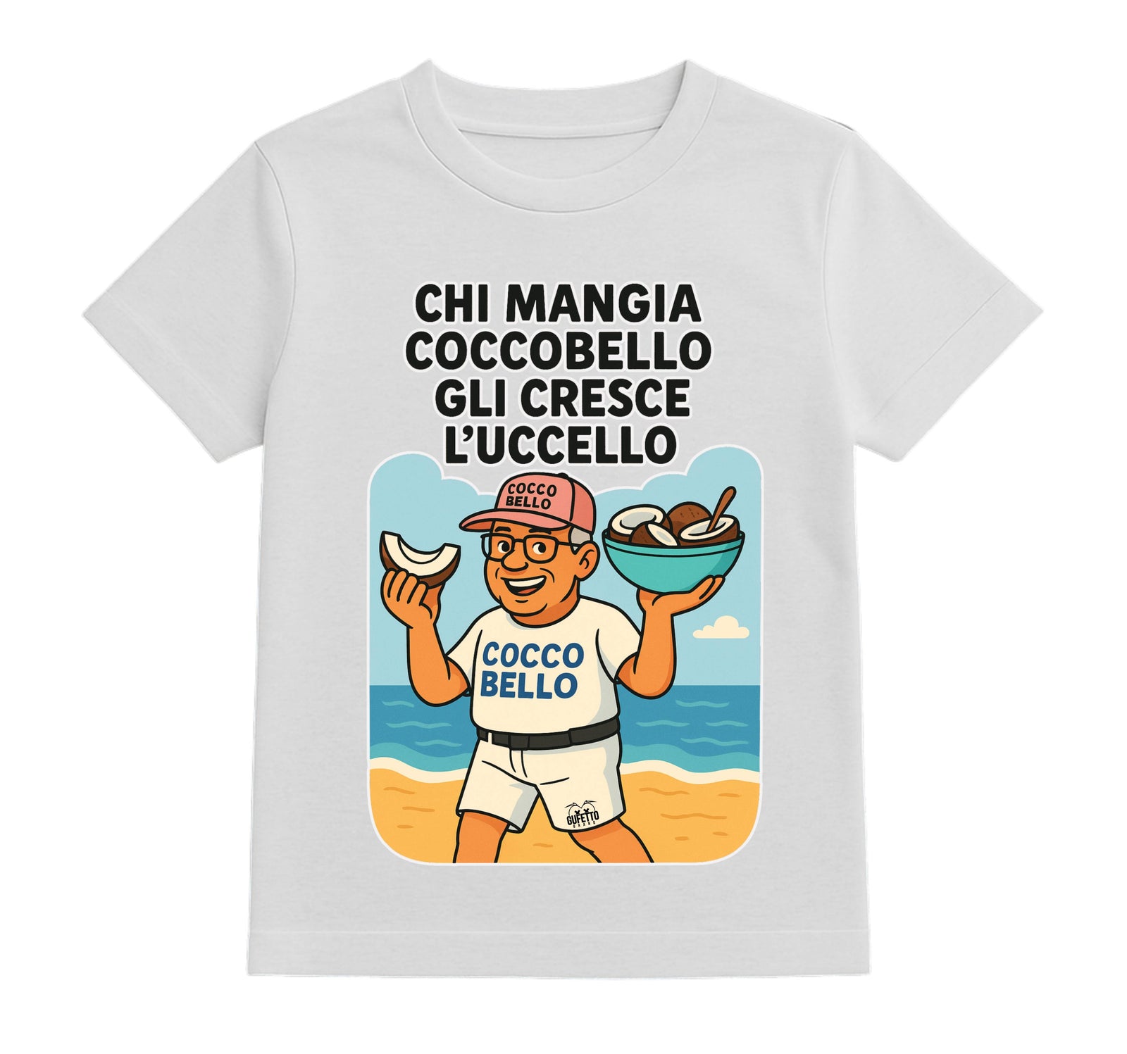 T-shirt Bambino/a COCCOBELLO ( CB25874569 ) - Gufetto Brand 