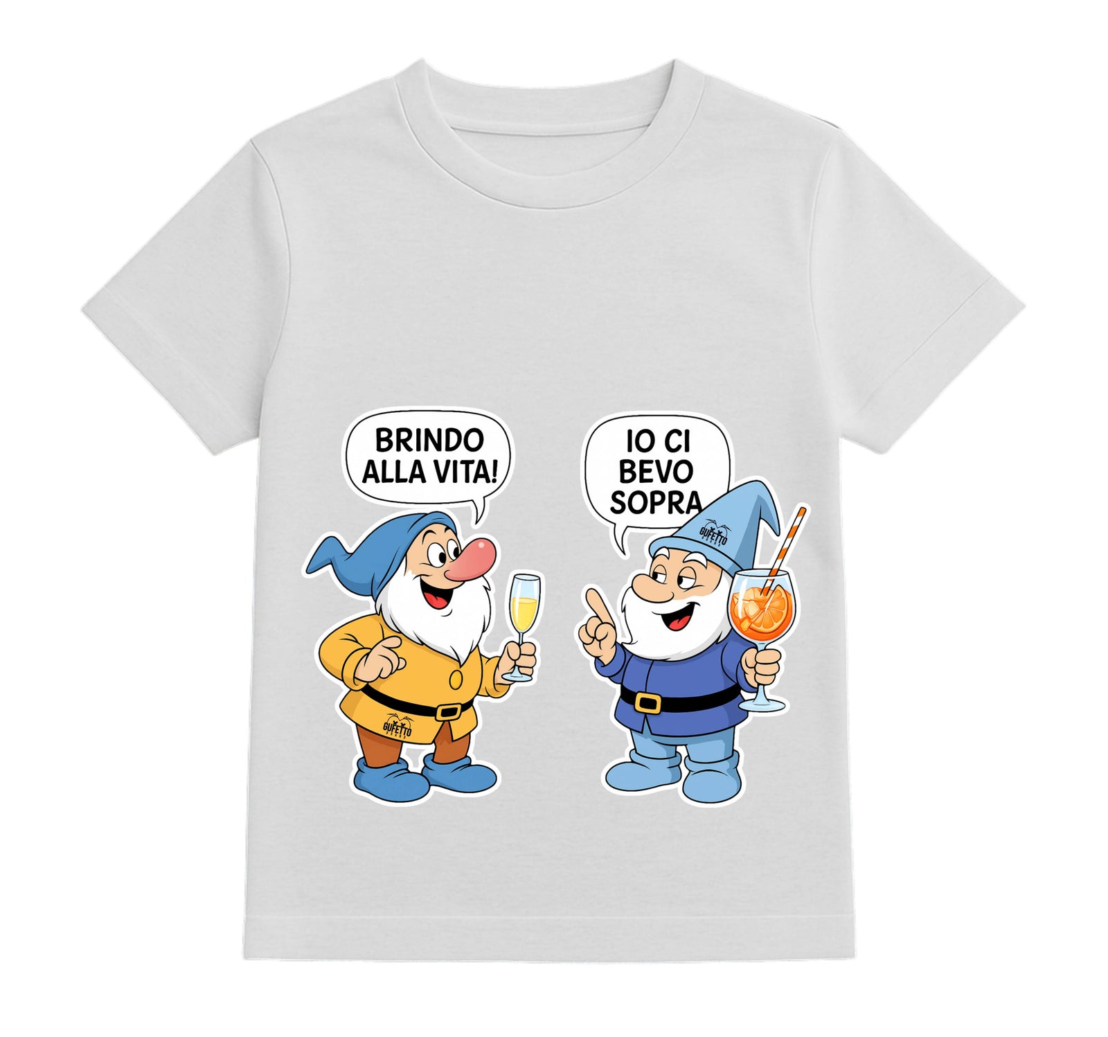 T-shirt Bambino/a PROSECCOLO/SPRITZOLO ( PS6578954 ) - Gufetto Brand 