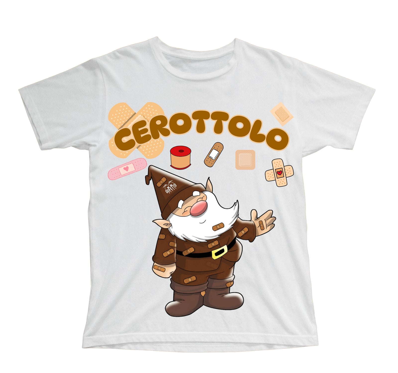 T-shirt Bambino/a CEROTTOLO ( CE45780954 ) - Gufetto Brand 