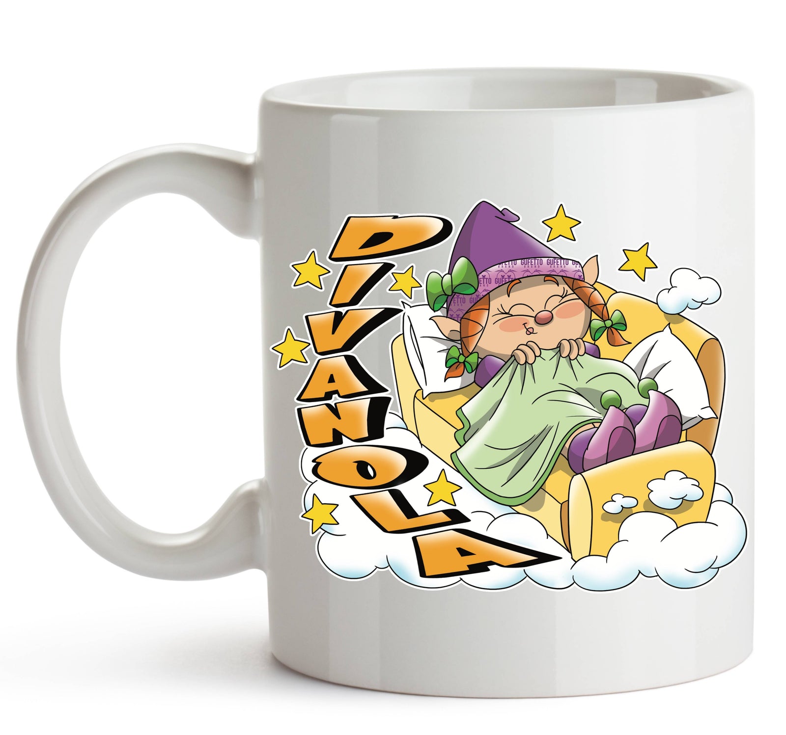Tazza DIVANOLA ( DI7312098574 ) - Gufetto Brand 