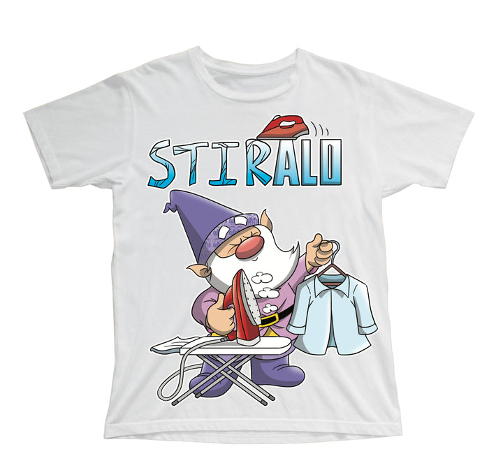 T-shirt Bambino/a STIRALO ( ST768909435 ) - Gufetto Brand 
