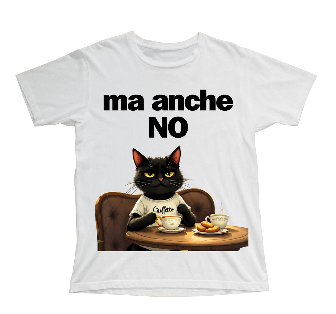T-shirt Bambino/a MA ANCHE NO ( MO450986645 ) - Gufetto Brand 