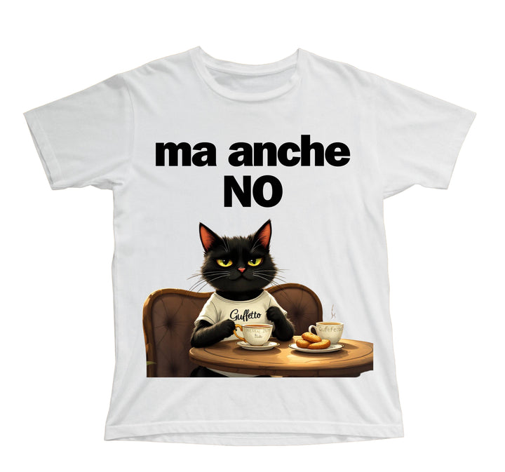 T-shirt Bambino/a MA ANCHE NO ( MO450986645 ) - Gufetto Brand 