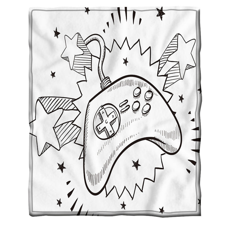 Coperta da gioco doppia coperta in flanella stampata in 3D - Gufetto Brand 