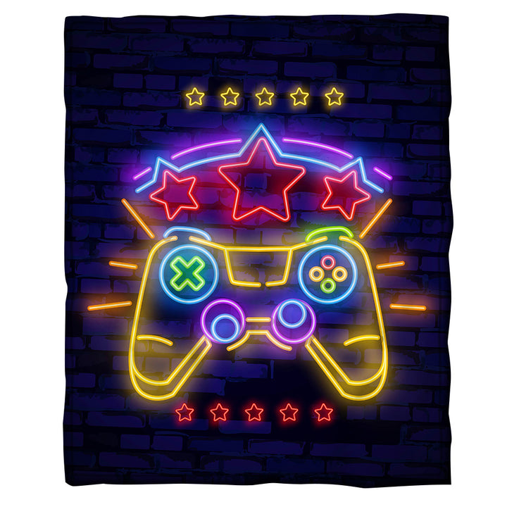 Coperta da gioco doppia coperta in flanella stampata in 3D - Gufetto Brand 