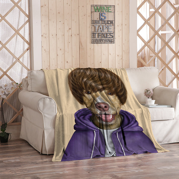 Coperta di flanella - Gufetto Brand 