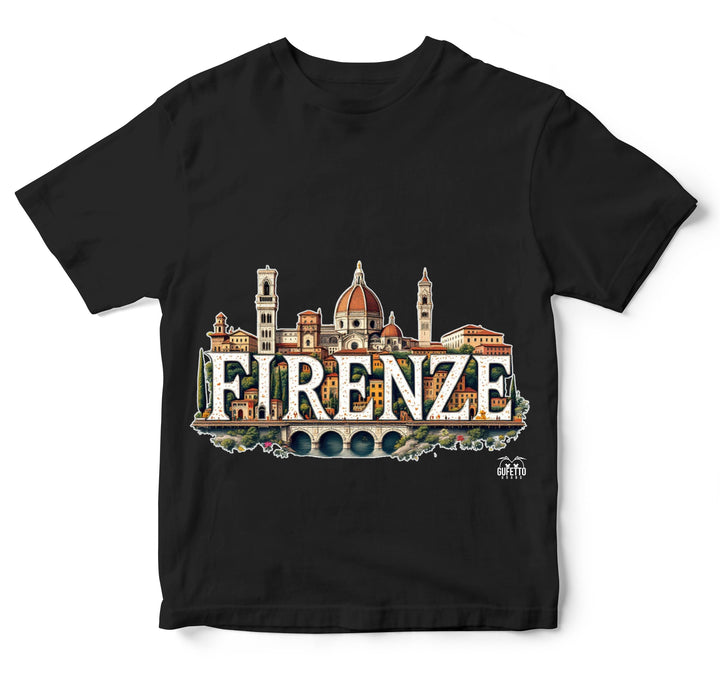 T-shirt Bambino/a FIRENZE ( FI0456879 ) - Gufetto Brand 