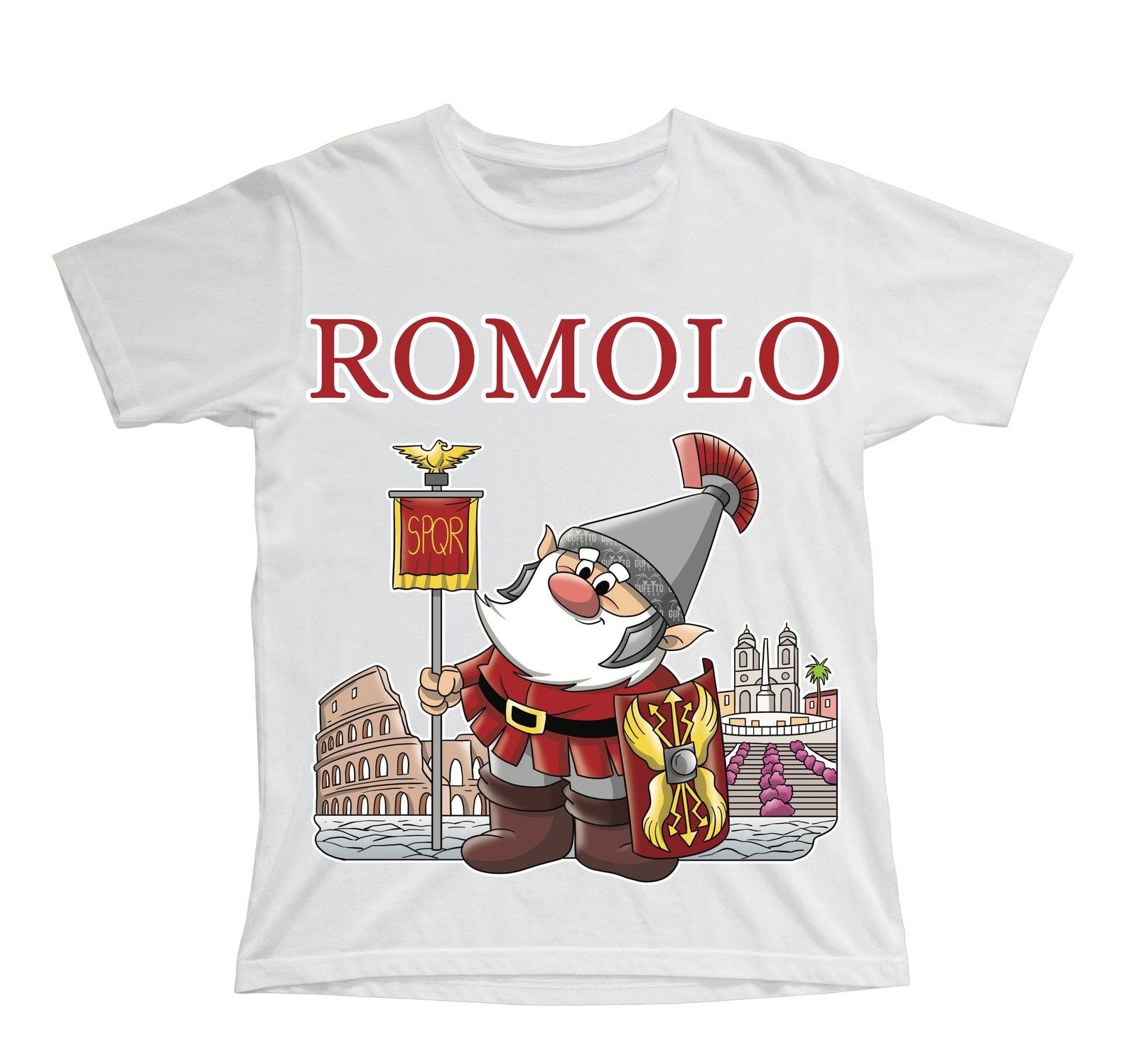 T-shirt Bambino/a ROMOLO ( 777093451 ) - Gufetto Brand 