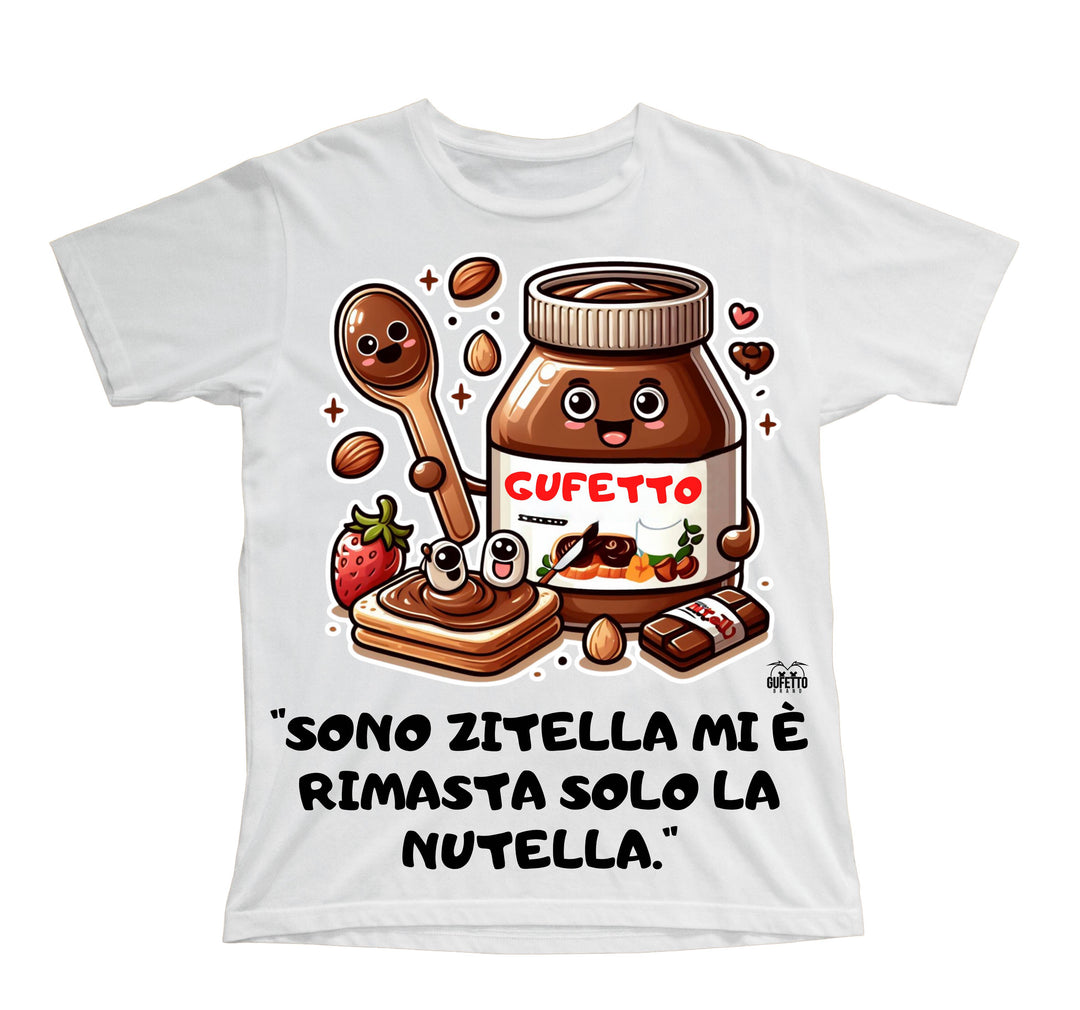 T-shirt Bambino/a NUTELLA ( NU2236598745 ) - Gufetto Brand 