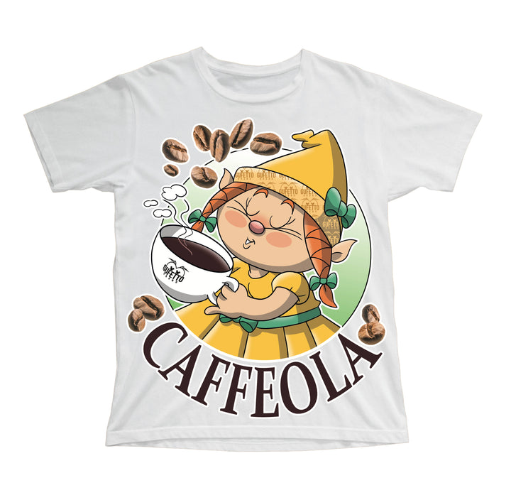 T-shirt Bambino/a CAFFEOLA ( CA44120986 ) - Gufetto Brand 
